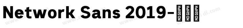 Network Sans 2019字体转换